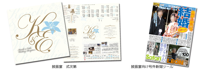 ブライダルツール デザインブランディング